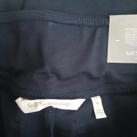 Soft surroundings the perfect Ponte straight leg pants full length size Medium w - Picture 4 of 8